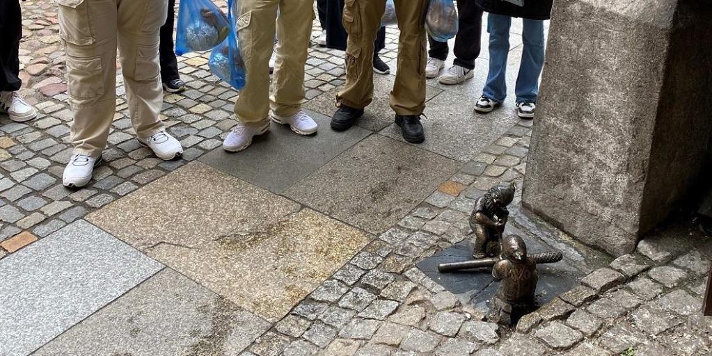 Zwerge in der Breslauer Innenstadt